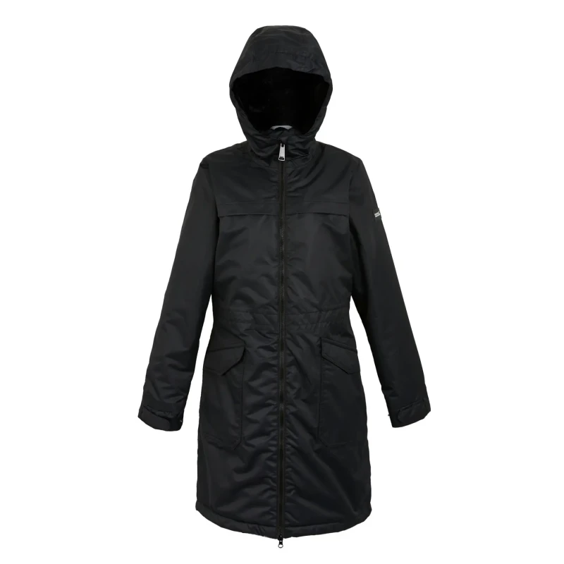 Image of Regatta 'Romine II' Waterproof Parka Jacket Black
