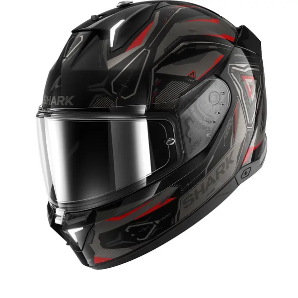 Image of Shark SKWAL i3 Linik Black Anthracite Red KAR Full Face Helmet S