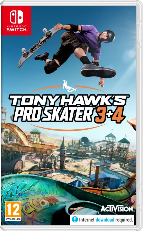 Image of Tony Hawk's Pro Skater 3+4 - Switch Switch