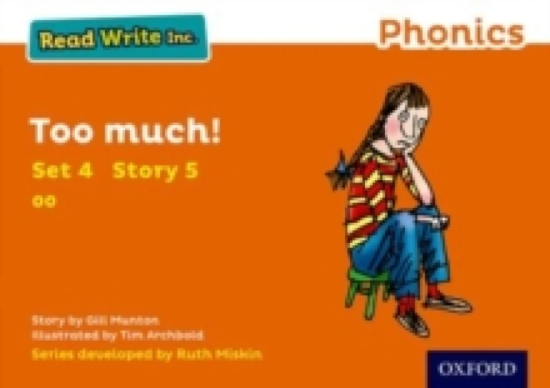 Image of Read Write Inc. Phonics: Too Much! (Orange Set 4 Storybook 5) Paperback / softback