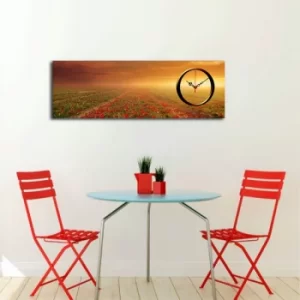 Image of 3090CS-53 Multicolor Decorative Canvas Wall Clock