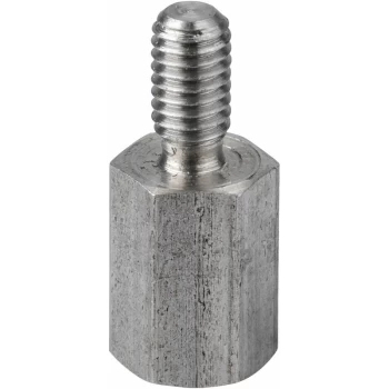 Image of R-TECH 524394 Hex Threaded M-F A2 St/St Pillar 5.5mm M3 8mm - Pk 25