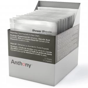 Image of Anthony Shower Sheets (12 Sheets)