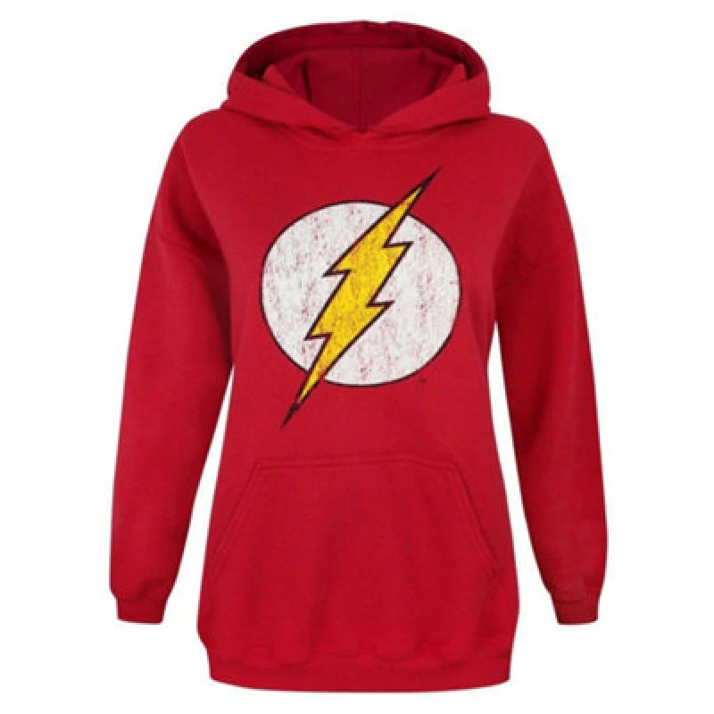 Image of DC Comics Hoodie Red female