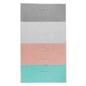Image of Hotel Collection Escape Beach Towel - Escape