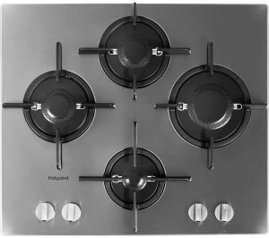 Image of Hotpoint FTGHL641DIXH 4 Burner Gas Hob