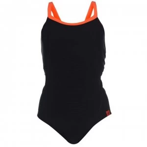 Image of Speedo Powerform Pro Swimsuit Ladies - Black/Orange