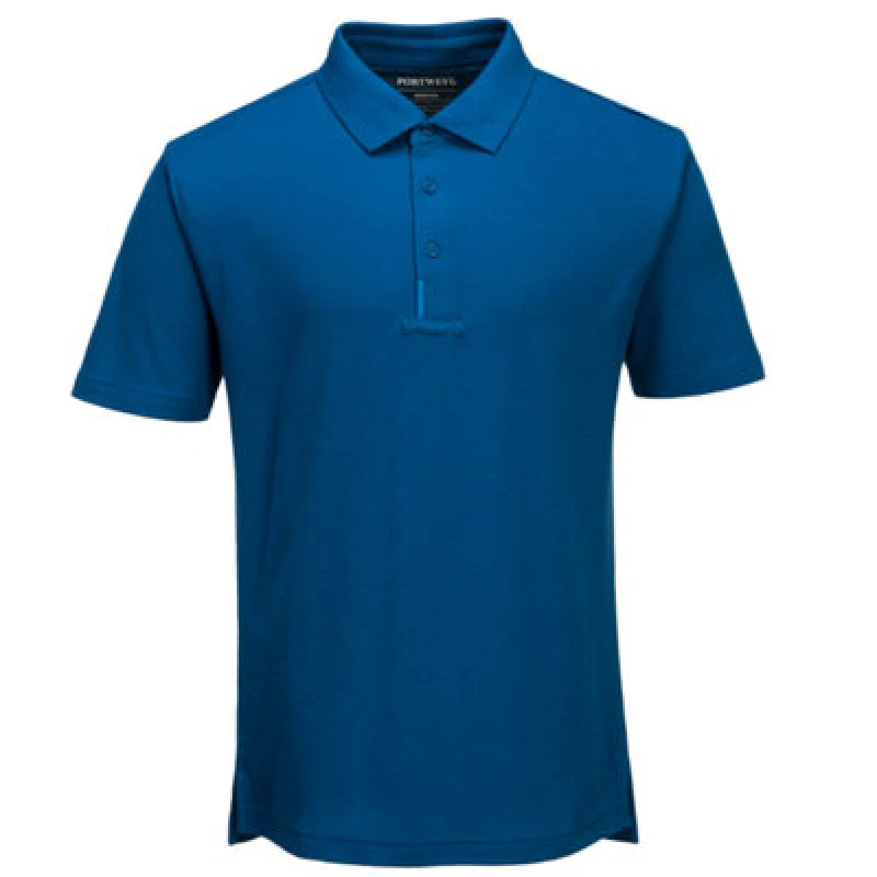 Image of Portwest WX3 Polo Shirt T720PBRS Colour: Persian