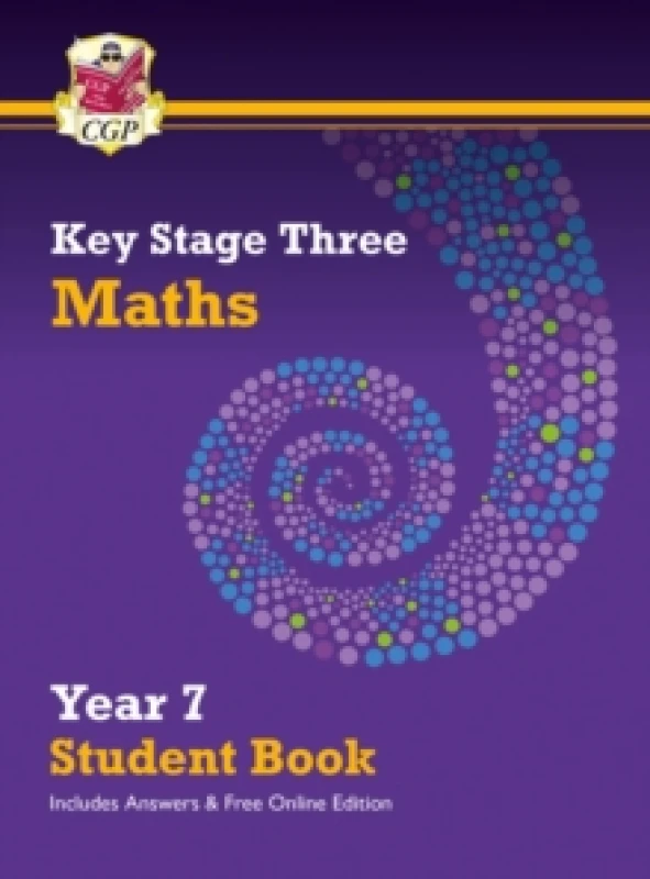 Image of KS3 Maths Year 7 Student Book - with answers & Online Edition Multiple-component retail product, part(s) enclose