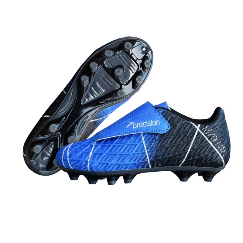 Image of Precision Matrix Football Boots in Bright Blue Size: 3 Bright Blue Unisex 3