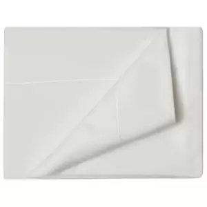 Image of Belledorm Premium Blend 500 Thread Count Flat Sheet (Single) (Ivory) - Ivory
