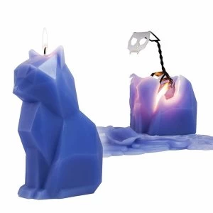 Image of Purple Kisa Cat PyroPet Candle