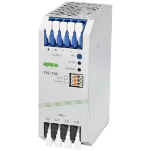 Image of WAGO 787-738 Eco Three Phase 24VDC 6.25A Switched-Mode Power Supply