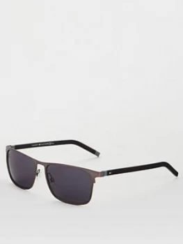 Image of Tommy Hilfiger Rectangular Sunglasses - Brown