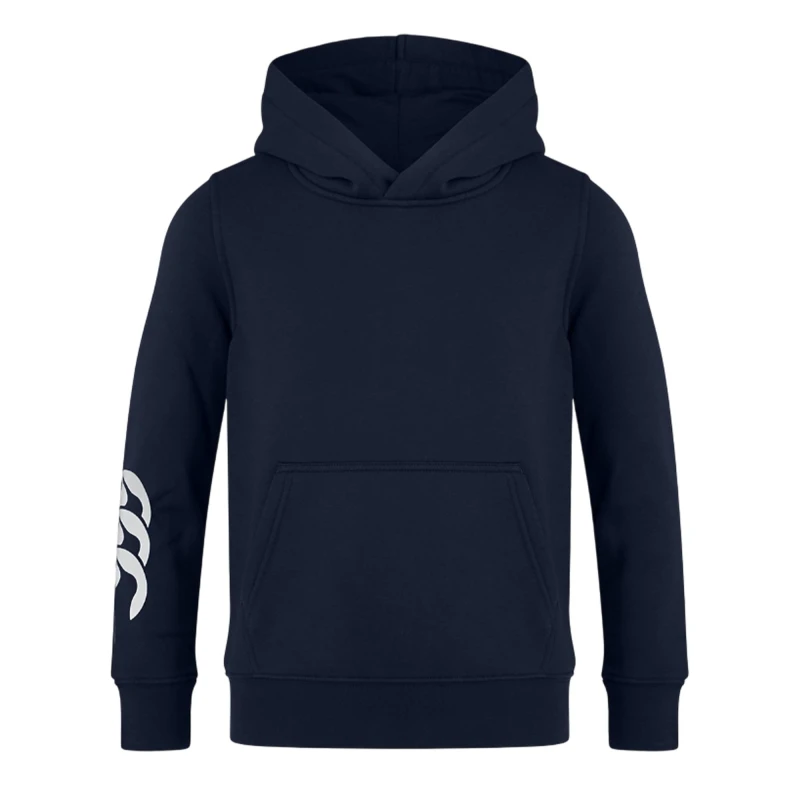 Image of Canterbury Club Hoodie in Navy Size: 4 Years Navy Unisex 4 Years