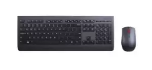 Image of Lenovo 4X30H56809 keyboard RF Wireless QWERTZ German Black