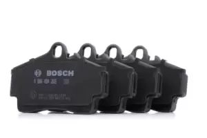 Image of Bosch Brake pad set 0 986 494 265 Brake pads,Brake pad set, disc brake PORSCHE,BOXSTER (986),911 (997),911 (996),911 Cabriolet (996),BOXSTER (987)