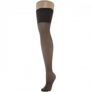 Image of Charnos 24/7 15 Denier Sheer Stocking 2PP - Nearly Black