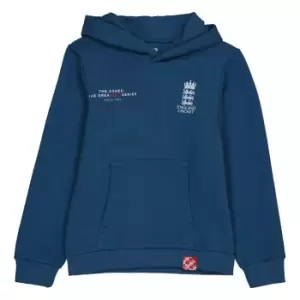 Image of Castore England Cricket Ashes Hoodie - Blue