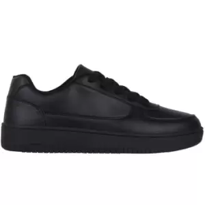 Image of Fabric Via Junior Boys Trainers - Black