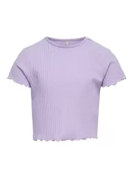 Image of ONLY Cropped Top Women Purple