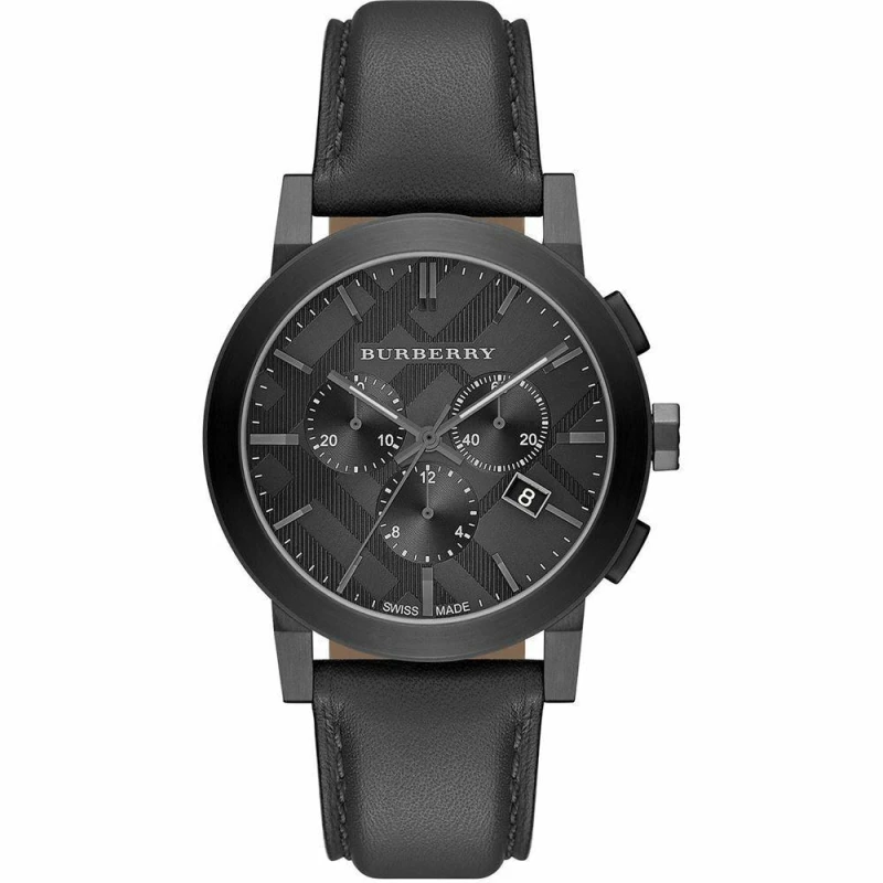 Image of Burberry BU9364 Black Chrono Quartz Mens watch