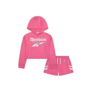 Image of Reebok Classic Stripe Set Junior Girls - Pink