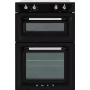 Image of Smeg Dosf6920N1_Bk Built-In Electric Double Oven - Black