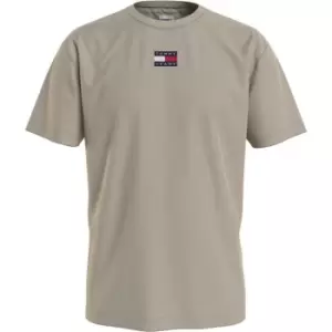Image of Tommy Jeans Badge T-Shirt - Beige