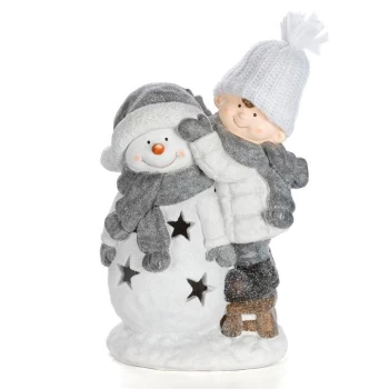 Image of The Spirit Of Christmas Kid with Snowman 14 - 2021