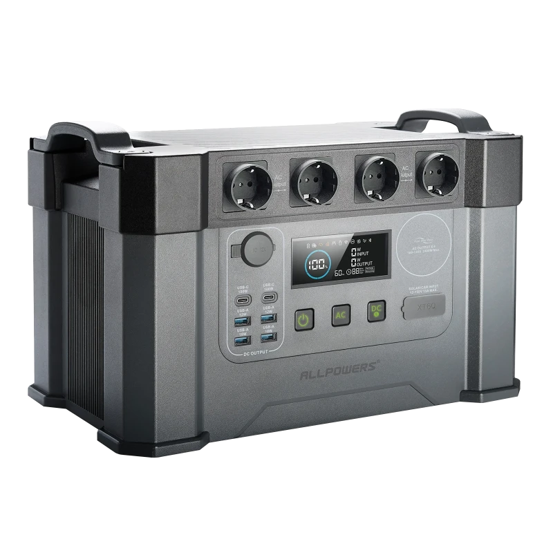 Image of ALLPOWERS S2000 PRO Power station 2400W（Peak 4000W) Solar Generator 1451WH Power Supply with UPS for Camping Home Use Emergency