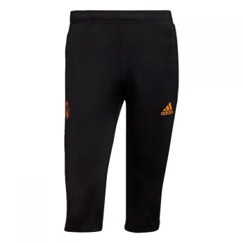 Image of adidas Real Madrid Tiro Training three quarter Joggers Mens - Black