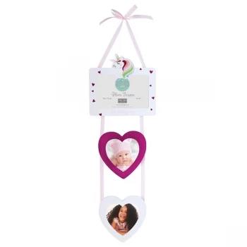 Image of Arora Kids Hanging Photo Frame Unicorn