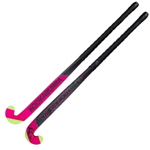 Image of Kookaburra Blush Wooden Hockey Stick Pink/Black 28" Light