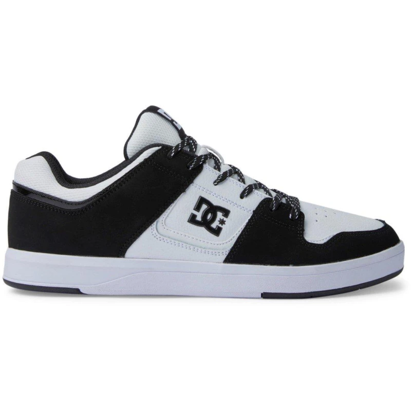 Image of DC Cure Low Skate Shoes Mens White/Black male 8 (42)