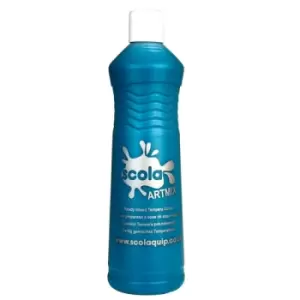 Image of Scola AM600/33 Artmix Ready-mix Paint 600ml - Turquoise