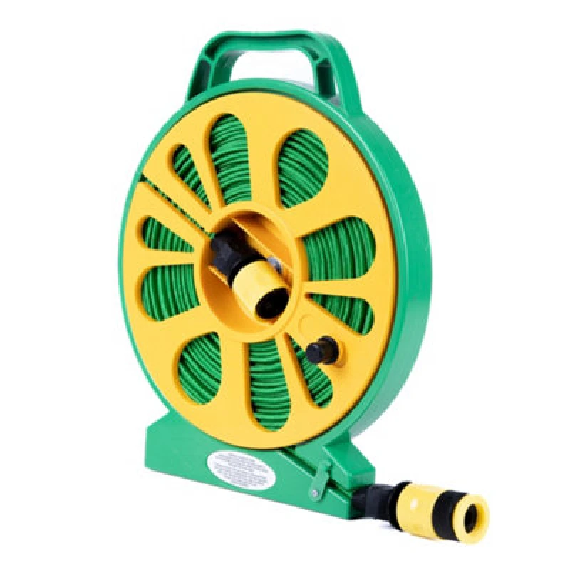 Image of Streetwize Superflat Hose 15m - Green Green 15m