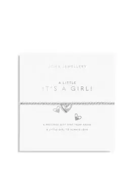 Image of Joma Jewellery A Little... It'S A Girl! Silver Bracelet - 17.5Cm Stretch