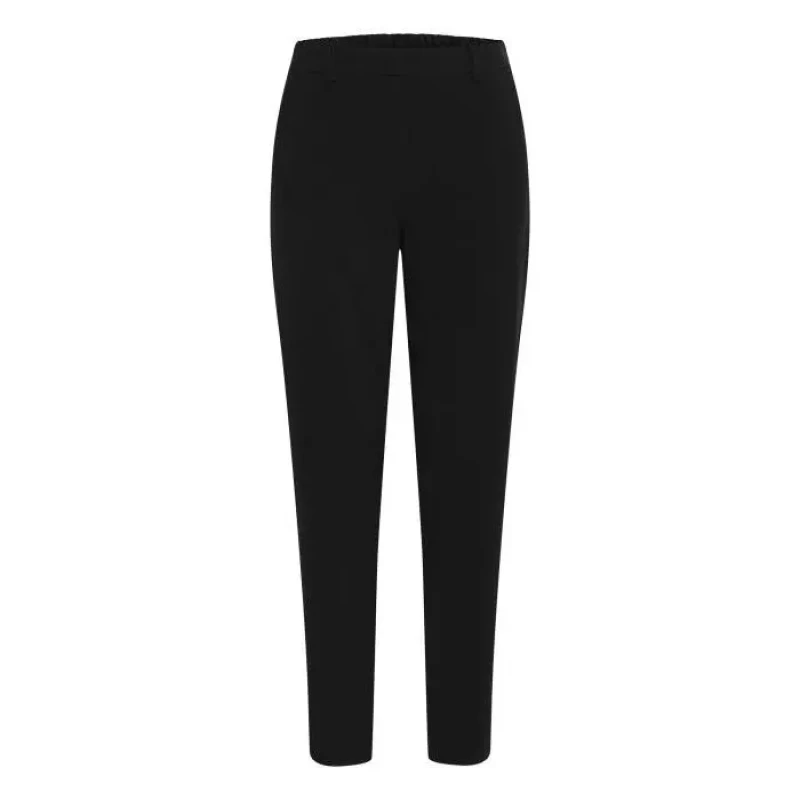 Image of b.Young Womens crop Trousers b.young danta woven Noir Female 36