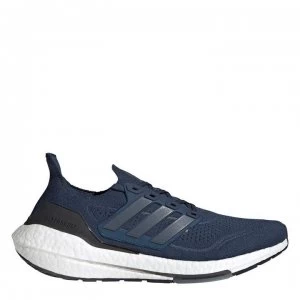 Image of adidas Ultraboost 21 Mens Running Shoes - Navy
