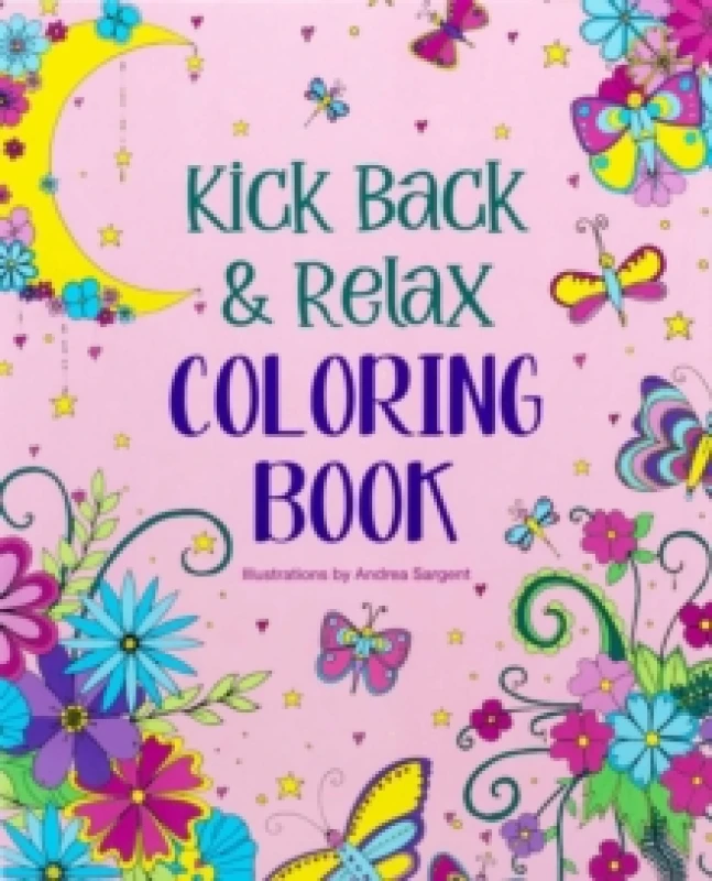 Image of Kick Back & Relax Coloring Book Paperback / softback