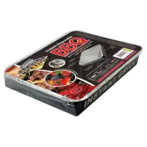 Image of Kingfisher - Instant Disposable bbq Outdoor Charcoal Light Barbecue Grill Cooking Camping