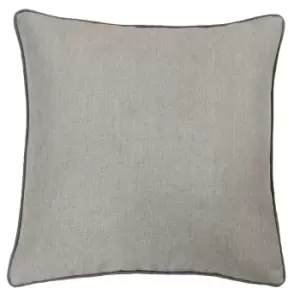 Image of Riva Home Bellucci Cushion Cover (55x55cm) (Tobacco/Graphite)