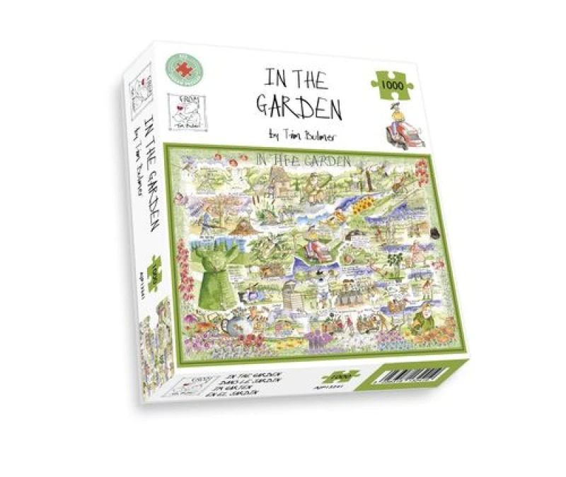 Image of Tim Bulmer In the Garden - Tim Bulmer 1000 Piece Jigsaw Puzzle