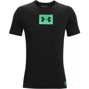 Image of Under Armour Box All Athlete T Shirt Mens - Green