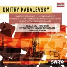 Image of Dmitry Kabalevsky: Overture Pathetique/Violin Concerto/...