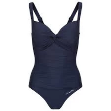 Image of Regatta Blue 'Sakari' Tummy Control Panel Swim Costume - 10 - navy