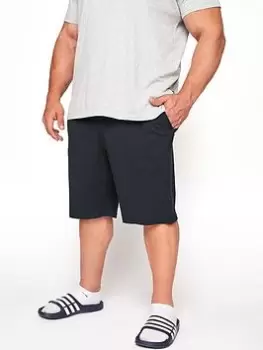Image of BadRhino Essential Lounge Shorts - Navy, Size 5-6Xl, Men