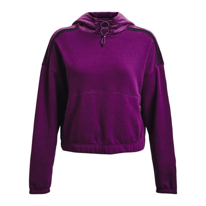 Image of Under Armour UA Journey Fleece Hoody - Purple Purple 4