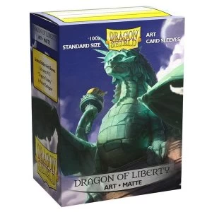 Image of Dragon Shield - Dragon of Liberty Classic Art Sleeves - 100 Sleeves
